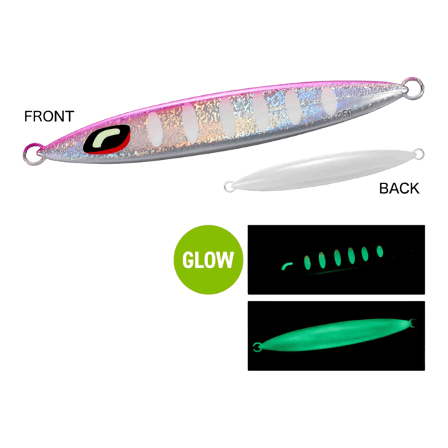 sardine waver pink silver glow
