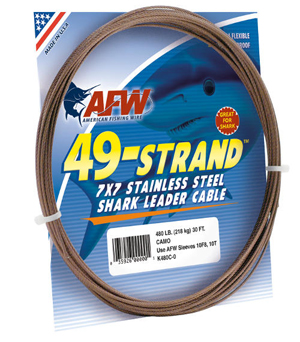 AFW 49 Strand Stainless Steel Cable - TunaFishTackle