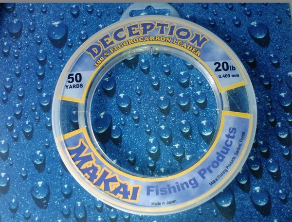Makai 'Deception' Fluorocarbon Leader Material - 30 Yard Coil -  TunaFishTackle