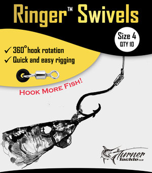 Ringer Swivels - TunaFishTackle Tournament Trolling Circle Hooks