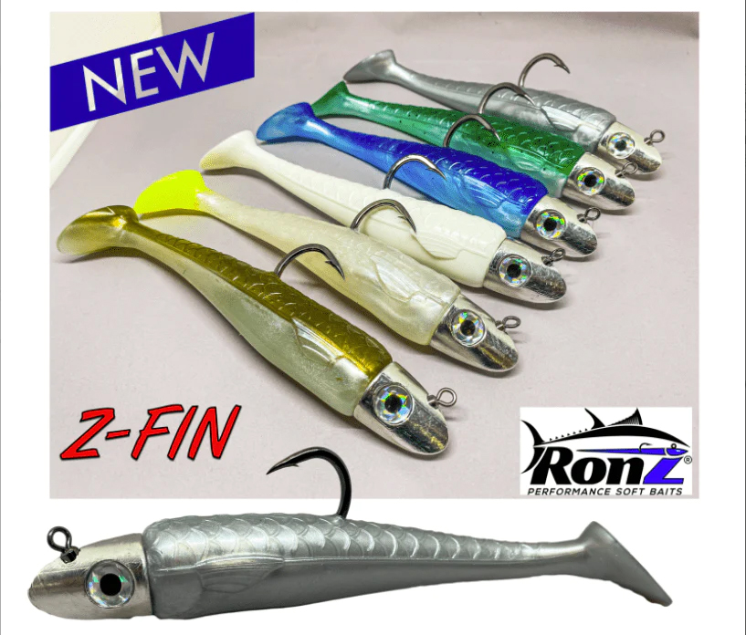 RonZ Shallow Water Series Rigged Soft Baits