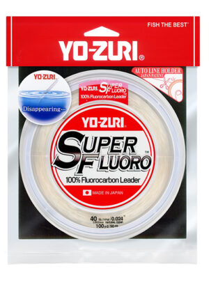Yo-Zuri Top Knot Ice Line 100% Super Fluorocarbon #R1402-CL-6lb