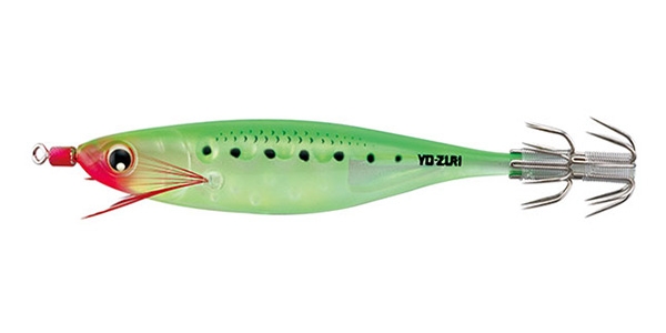 YO-ZURI Squid Jigs Squid Hooks Squid Lure Bait 5cm 6cm 7cm Japan Floating  UV Fluorescent